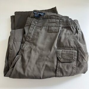5.11 Tactical Series Women’s Taclite Pro Ripstop Pants Gray‎ Green 16 cargo